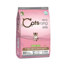 new 캐츠랑 키튼 2kg/어린고양이사료, 단품, 단품, 단품