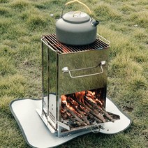 파이어피트 미니 화로 드럼통 불멍 화덕 우드스토브, 1개