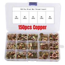 알루미늄 인서트 리벳 너트 M3 M4 M5 M6 금속 및 볼트 모음 외부 가구 베스트 셀러 100 600 개, 2.15pcs