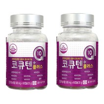 종근당 코큐텐 플러스 홍국 셀렌 2박스 혈압에 좋은약 써큐 혈압낮추는 식품 음식 항산화제 밸런스 중년