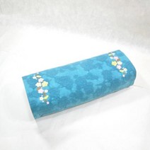 부모님 면소재 매화자수 옛날 사각 메밀베개 수면베개 잠잘오는베개, 분홍색