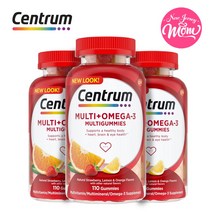 센트룸 멀티 플러스 오메가3 구미 미국 직구 영양제 과일맛 110구미(3팩)