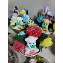 [추석선물] 화이트 그레이 옐로우 블루 그린 브라운 핑크 수제 천연비누 / 스승의날 / 어버이날 / 답례품 / 유치원, 회색