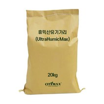 Citymax UltraHumic 수용성 휴믹산 유기가리 20kg 토양개량, 1개
