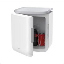 베이스어스 이글루 미니냉장고 6L, CRBX02(White)