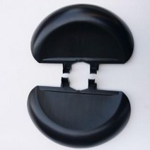 호환 Xiaomi 9 나인봇부품 킥보드 부품 전기 액세사리 프로 고카트, 검은 한쌍, 1개