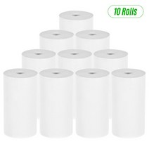 카드단말기용지 금전 등록기용 감열 영수증 용지 롤 57x25mm POS 프린터 Peripage Poooli Paperang 포토, 02 10 Roll