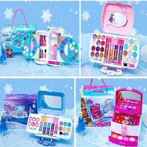 디즈니 겨울왕국화장품 정품 엘사화장품 공주메이크업 팔레트 메이크업 박스 어린이화장품, 미니엘사 핑크, 1개