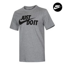 나이키 JDI 스우시 로고 반팔 티셔츠 (AR5006-063).