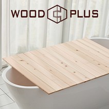 두루마리형 편백나무 욕조덮개 일반형(폭70cmX길이100cm), 원목색, 1개