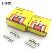 유리관 휴즈 520 630 유리 퓨즈 빠른 퓨즈 250v 0.1a 0.2a 0.5a 1a 2a 3a 3.15a 4a 5a 6a 7a 8a 10a 12a 15a 20a 30a 퀵, 6x30mm, 100개