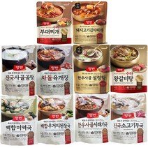 양반 즉석국 찌개 10종, 1세트, 460g