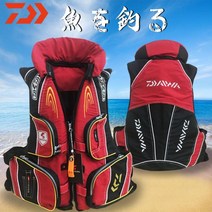 낚시 구명조끼 2022 daiwa 낚시 구명 조끼주의 반사광 구명 조끼 dawa 고부력, 그물, 한 사이즈