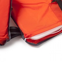 [FullyJully_Store] 오렌지 구명 조끼 고등 성인 여성용 피서지 수상 보트 국산 돌핀 명조끼 L 구수영 부력