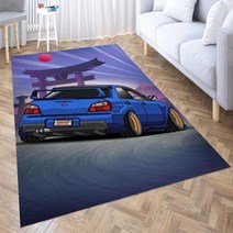 카 차량 매트 자동차 프린팅 3d 카펫 거실 놀이 매트 소년 장식 미끄럼 방지 러그, 08 I_15 200x300cm