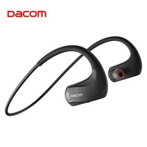 오토바이블루투스 이어폰 Dacom Athlete 무선 헤드폰 스포츠 IPX7 방수 블루투스 이어폰 AAC 달리기용 20H, CHINA, 02 Athlete 2021 BLACK