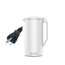 오아시 휴대용 미니 두유 메이커 500ML 벽 밀크 쉐이크 믹서기 스무디 프로세서 가전 제품 220V, 05 White 500ML_04 AU_02 220V