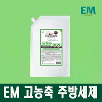 친환경 EM 프리미엄 고농축 주방세제 리필 730ml, 1개