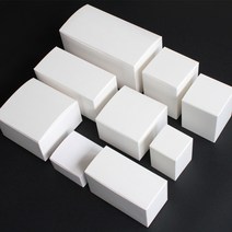 고급 흰색 선물상자 포장박스 모음/작은 답례품 사각형 종이상자, 가로상자, 3) 20x10x10cm