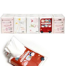 미니 포켓티슈 30개(혼합) 3겹 휴대용 판촉물 여행_230330EA, 쿠팡 1, 쿠팡 본상품선택