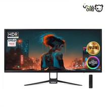 크로스오버 34UC90 WQHD 100Hz HDR PIP&PBP 슬림베젤 34인치 게이밍 무결점 모니터