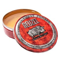 Reuzel 레드 포마드 고광택 수용성 113.39g, 12 Ounce (Pack of 1)