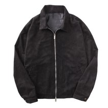 문컬렉션 스웨이드 자켓 공용 캐주얼 가을 지퍼 점퍼 잠바