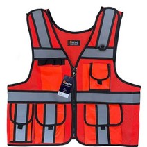 RC-801 / 경찰형 조끼 / 주황 / Free Size