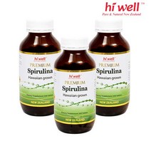 뉴질랜드 하이웰 하와이안 스피루리나 500mg 500정 3개 스피룰리나 피부 하와이 코나섬