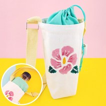 오렌지e몰 보온보냉 나라사랑 스텐실 텀블러 가방-무궁화B, 1개