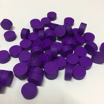 보드게임 단체게임 나무 게임 조각 diy 퍼즐 보드 게임/교육 액세서리 다채로운 폰/체스 100 직경 10x5MM 10 색, [02] Purple