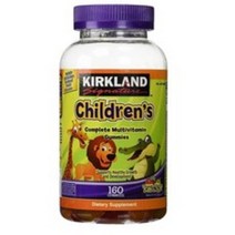 커클랜드 어린이용 멀티 비타민 160정 (구미) Kirkland Childrens Complete Multicitamin 160gummies, 1개