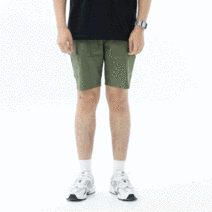 [당일출고] 빅사이즈 S~2XL 인절미 카고 스판 반바지 (BN043)