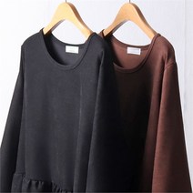 시드마켓 캉캉 스웨이드 원피스 210F890S 빅사이즈 여성 (9082693)