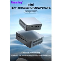 인텔알더레이크N100미니PC 윈도우11프로 LPDDR5 8GB 와이파이 BT4.2 랜 데스크탑게이밍 세대 신, 058GB1TB_01미국