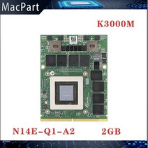 imac a1312용 x-브래킷이 있는 quadro k3000m gddr5 2gb 비디오 그래픽 카드 n14e-q1-a2 2010 2011년