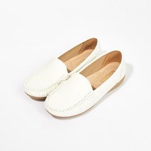 [마디다] 꼬임 라운드 로퍼 MDL017 화이트 _ 덕천점