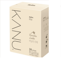 바닐라라떼 24T 물에잘녹는 맛있는인스턴트 일회용커피스틱 커피