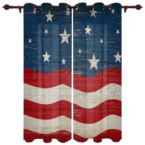 친환경우드폼블라인드 라운드우드블라인드수동식 라운드우드블라인드베이지 우드블라인드 미국 국기 빈티지 나무 판자 질감 현대 창 커튼 거실 럭셔리 침실 커튼 도어 커튼