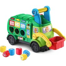 VTech 분류 및 재활용 라이드온 트럭 (불만제로 포장) 그린, 한개옵션0