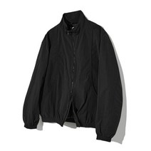 [빠른출고]/키뮤어 커브드 미니멀 바람막이블랙 Curved Minimal WindbreakerBlack