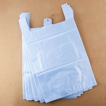 파란비닐 약국봉지 4호