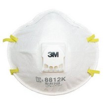 3M 2급 방진마스크 8812K (추가 상품 3중 필터 일회용 마스크 선택가능), 1개