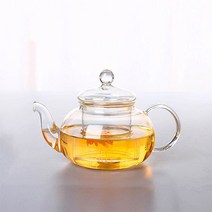 커피숍 잎차 꽃차 유리거름망 티포트 1L 티포트선물 차포트