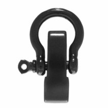 PARACORD PLANET 스테인리스 스틸 및 합금 B-섀클 D-섀클 O-섀클 U-섀클 싱글 사이즈 D-걸쇠 - 손잡이 실버, 3 Pack