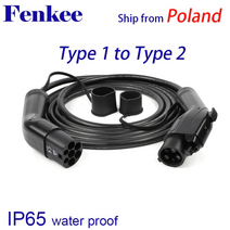 전기차 충전기 한국형 케이블 충전 케이블 차량용 충전기 용 전기 자동차 코드 유형 유형 암 수 플러그, 32a 7.2kw