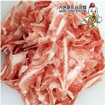 국내산 돼지고기 주물럭 돈정육 볶음용오돌뼈 찜용오돌뼈, 1개, 오돌뼈1kg