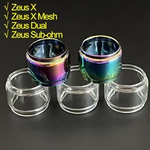 Zeus X 메쉬 코일 유리 튜브 304 스테인레스 스틸 베이스 탱크 전극 데크 부품 RTA 코튼 개스킷 510 BF 핀, [19] 5pcs Bubble Mix, 5개