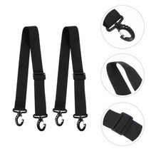 경량 휴대용 스노우 부츠 스트랩 스키 캐리어 목줄 스포츠용 4 개, [01] Black