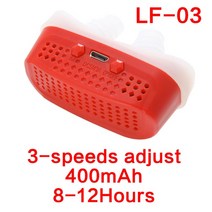 비강 확장 무호흡 양악기 업그레이드 전기 USB 코골이 방지 CPAP 코 중지 호흡 공기 청정기 실리콘 클립, 06 Variable speed style